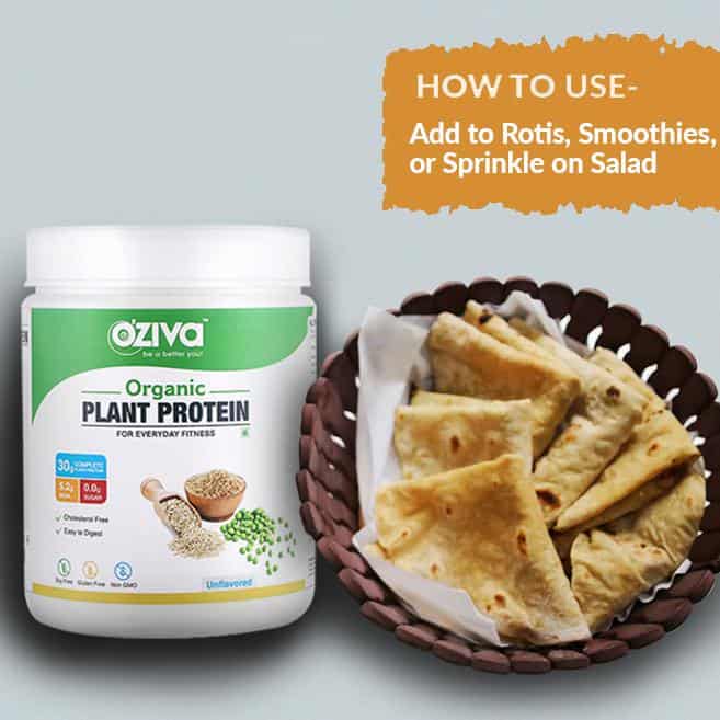 Oziva Organic Plant Protein For Everyday Fitness
